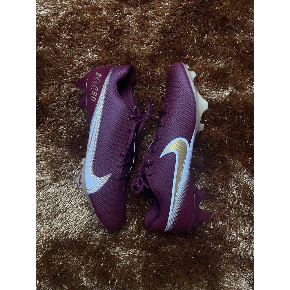 Authentic Nike Vapor Edge Speed 360 SMU Florida State Cleats CV1674-600 Sz 14.5